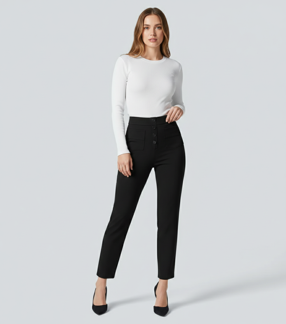Kiernan SculptKnit Ankle Length Pants