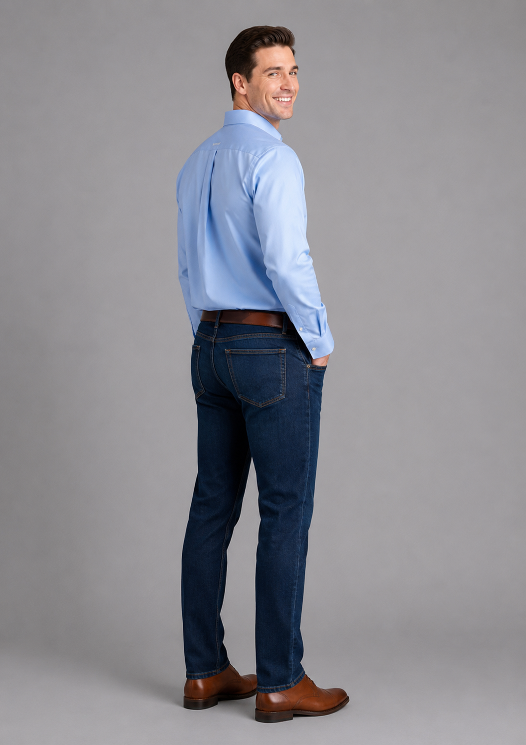Leandro Wrinkle Free Solid Classic Fit Shirt