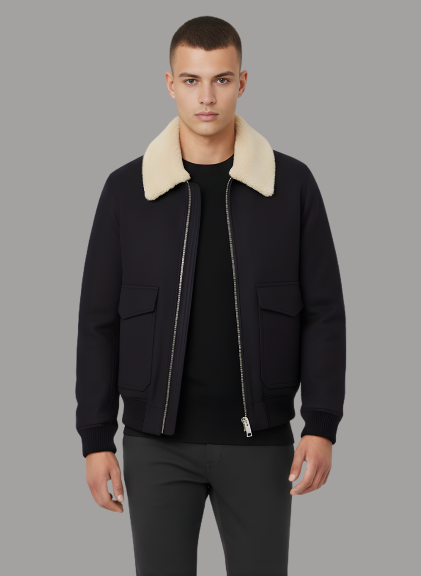 Maurice Blend Bomber Jacket