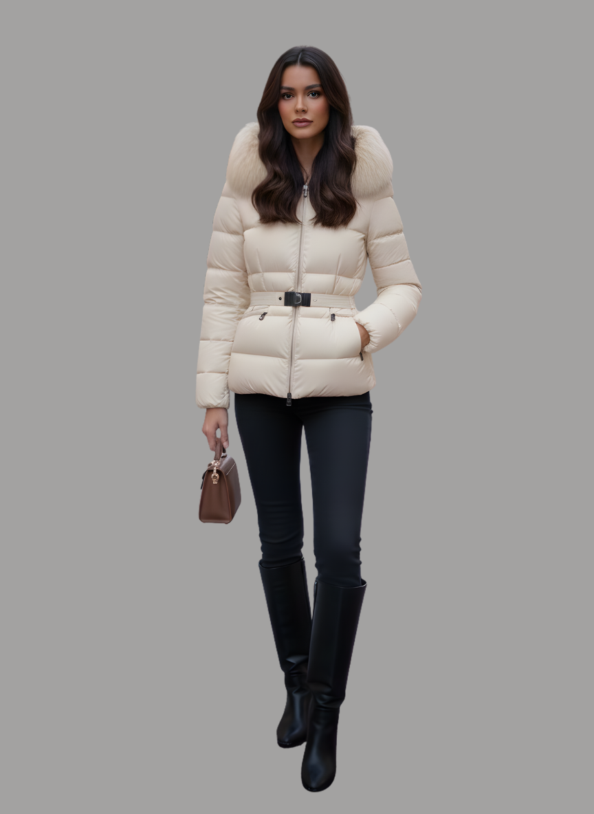 Montenegro Hooded Shearling Trimmed Jacket