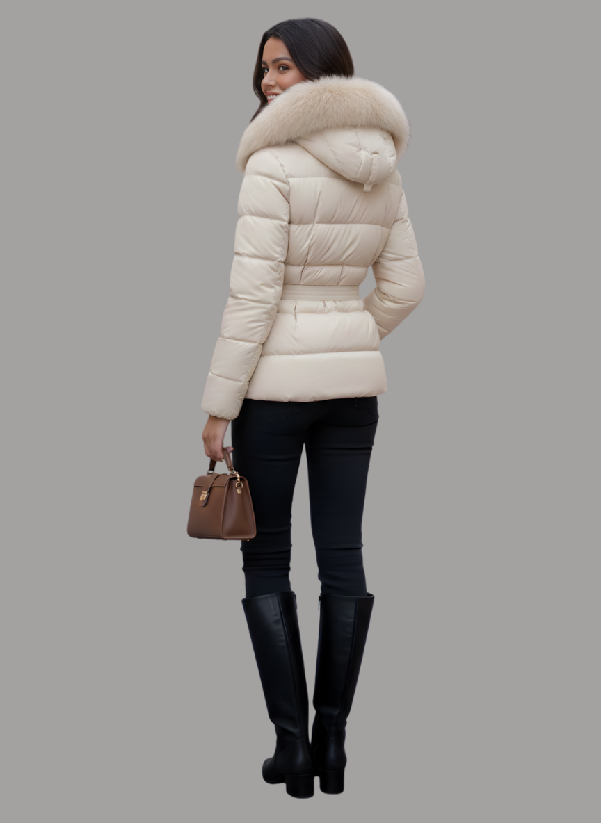 Montenegro Hooded Shearling Trimmed Jacket