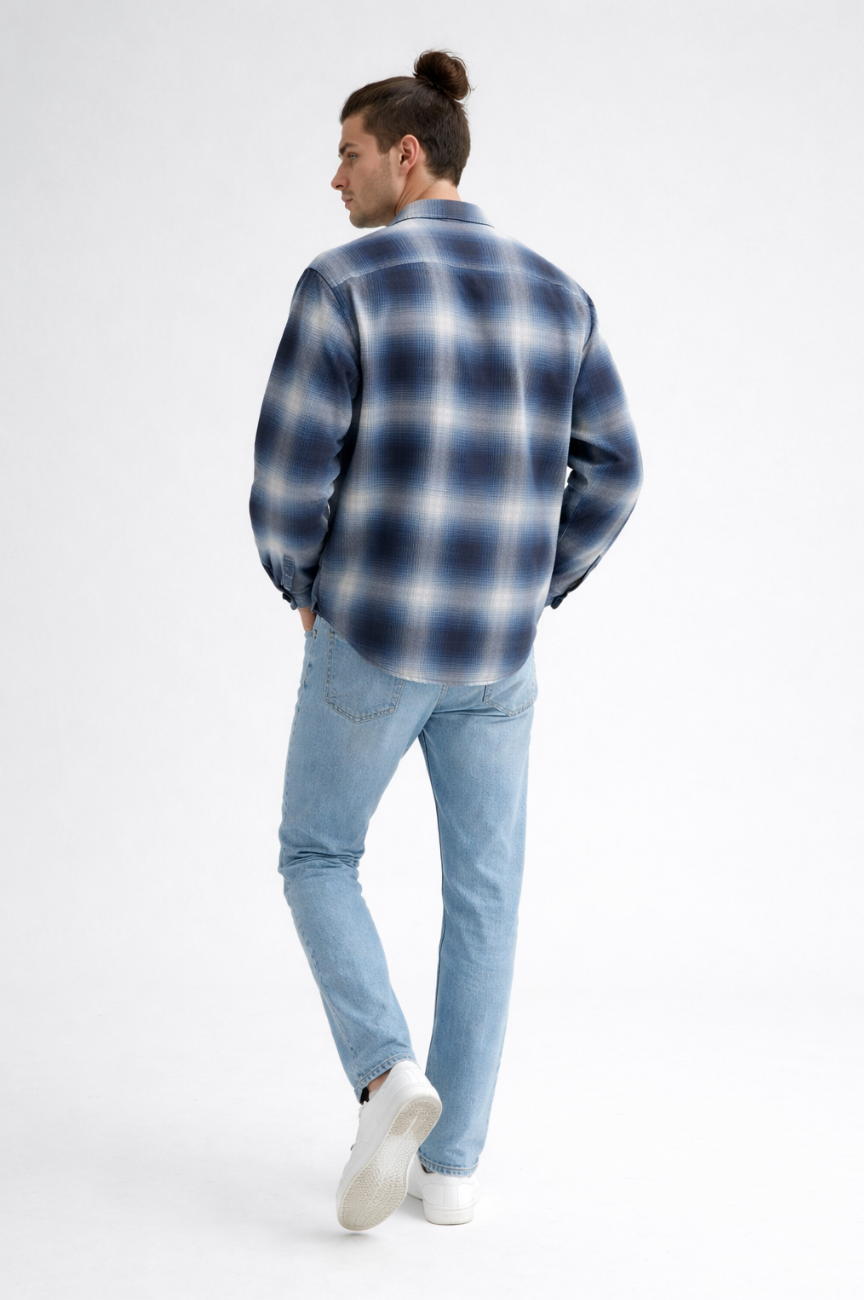Maastricht Loose-Fit Flannel Shirt