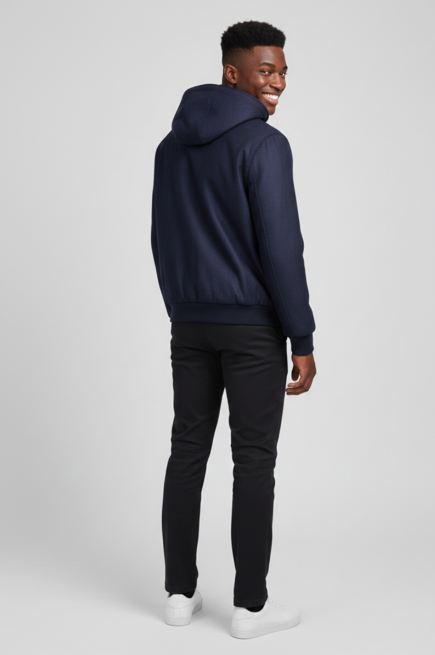 Nico Loro Piana Cashmere and Wool with Select Shearling Lamb Lining