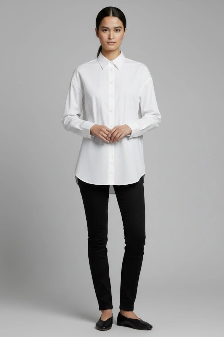 Osceola Classic Cotton Button-Down Shirt