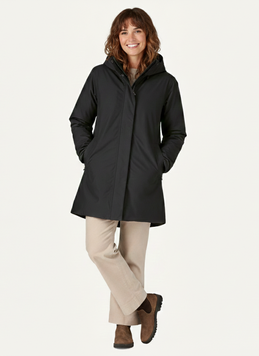 Oslo Hooded Parka with Two Way Zipper