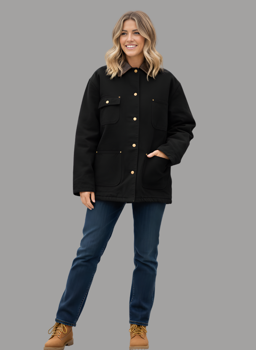 Paramount Canvas Oversized Jacket