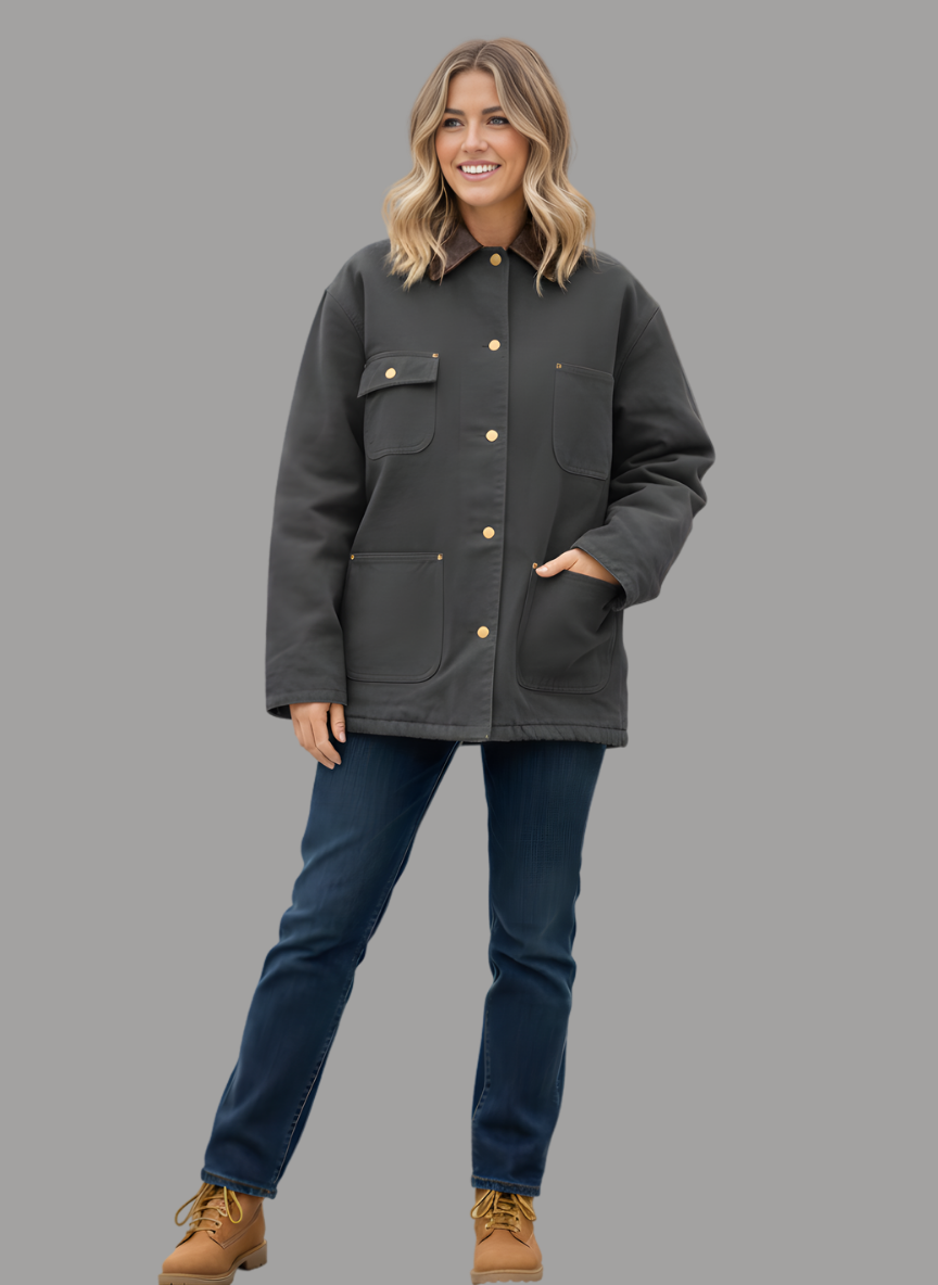 Paramount Canvas Oversized Jacket