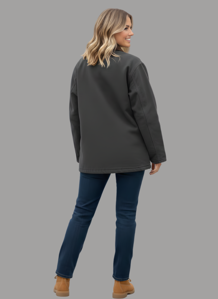 Paramount Canvas Oversized Jacket