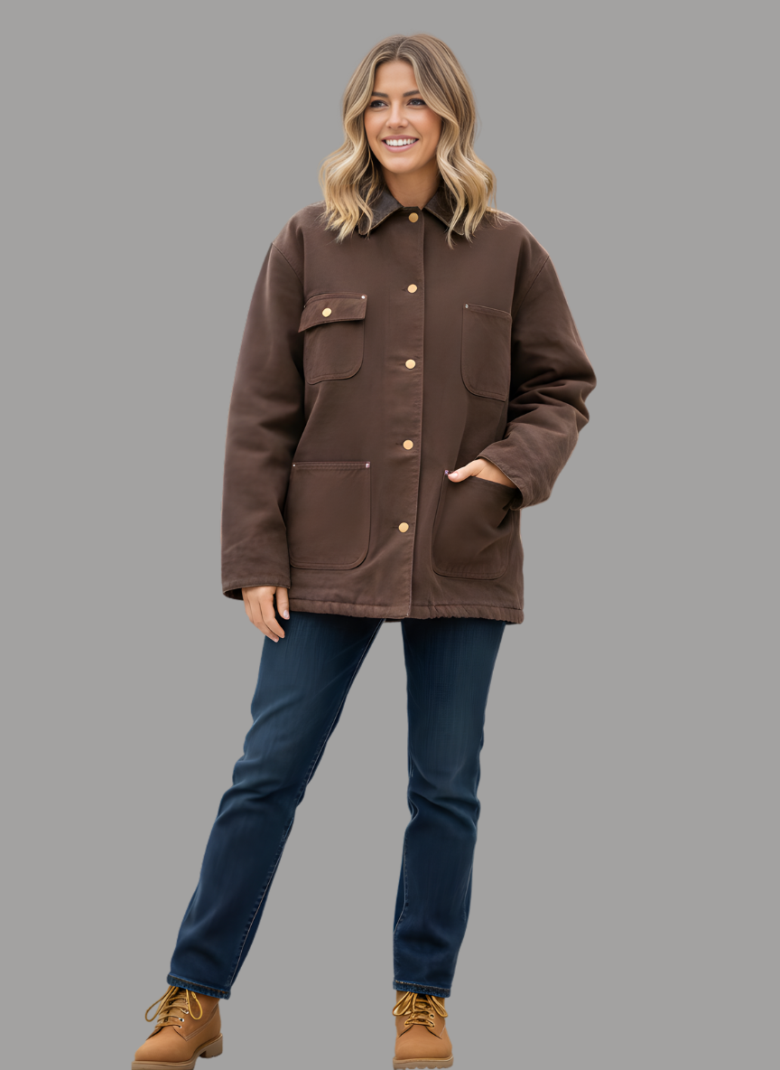 Paramount Canvas Oversized Jacket