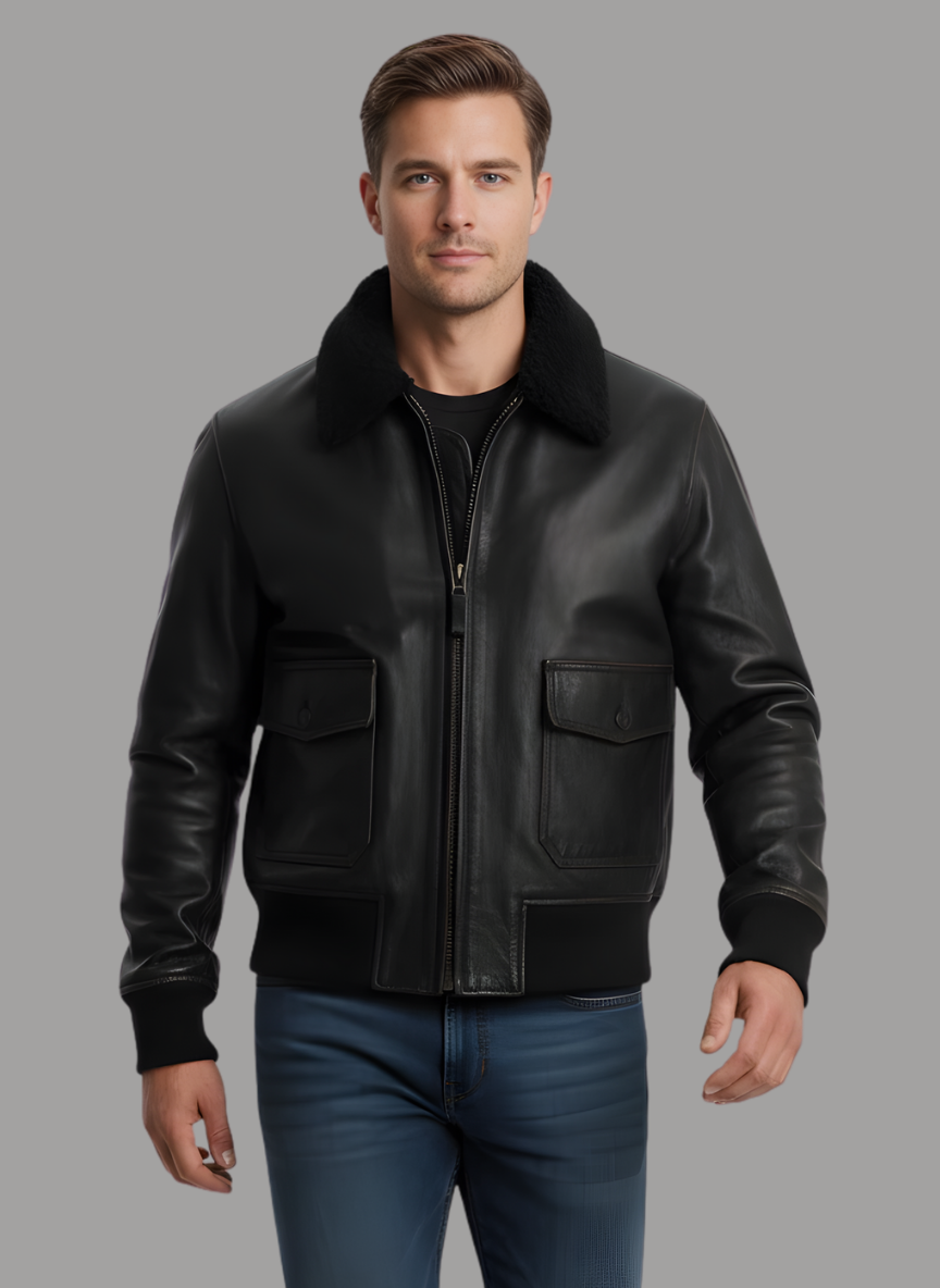 Rick Vintage Style Leather Jacket