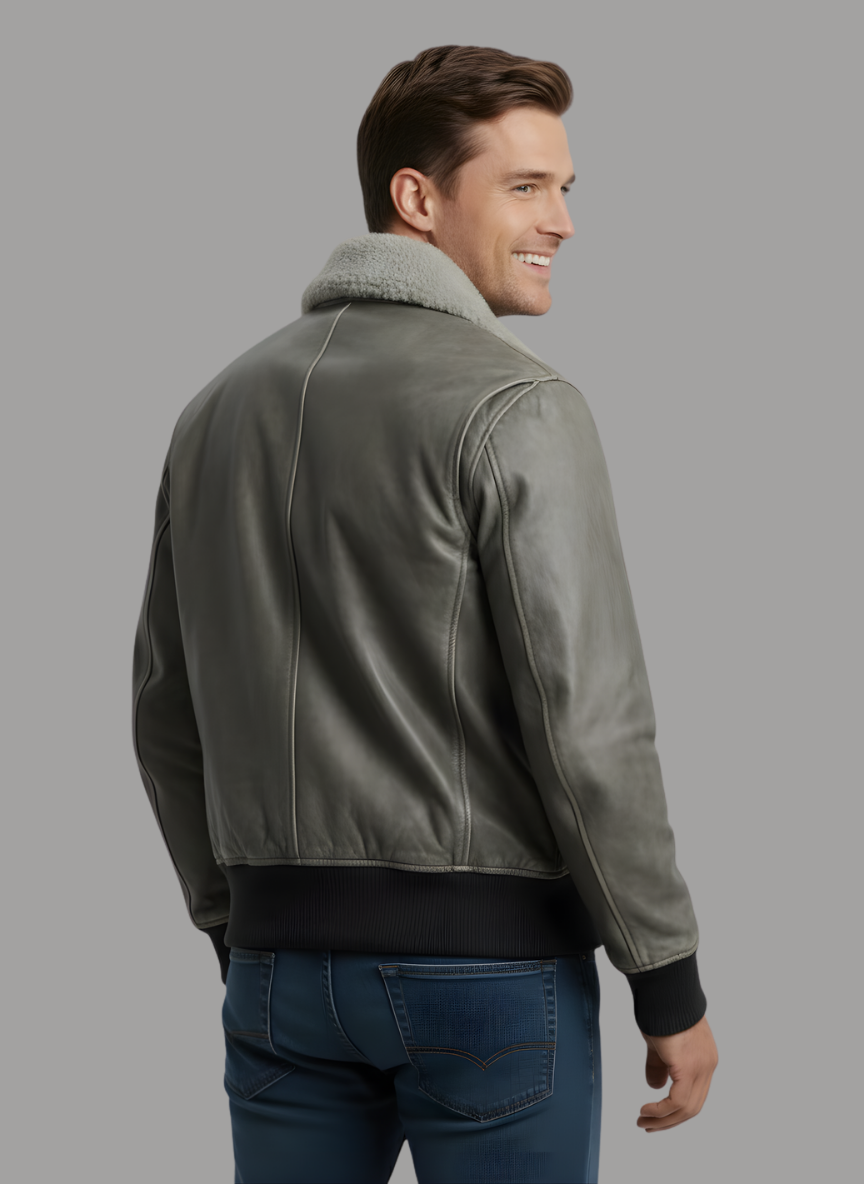 Rick Vintage Style Leather Jacket