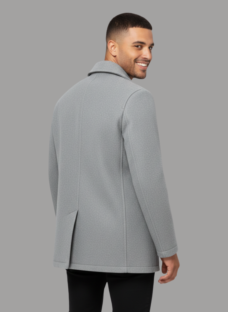 Roger Double Breasted Peacoat