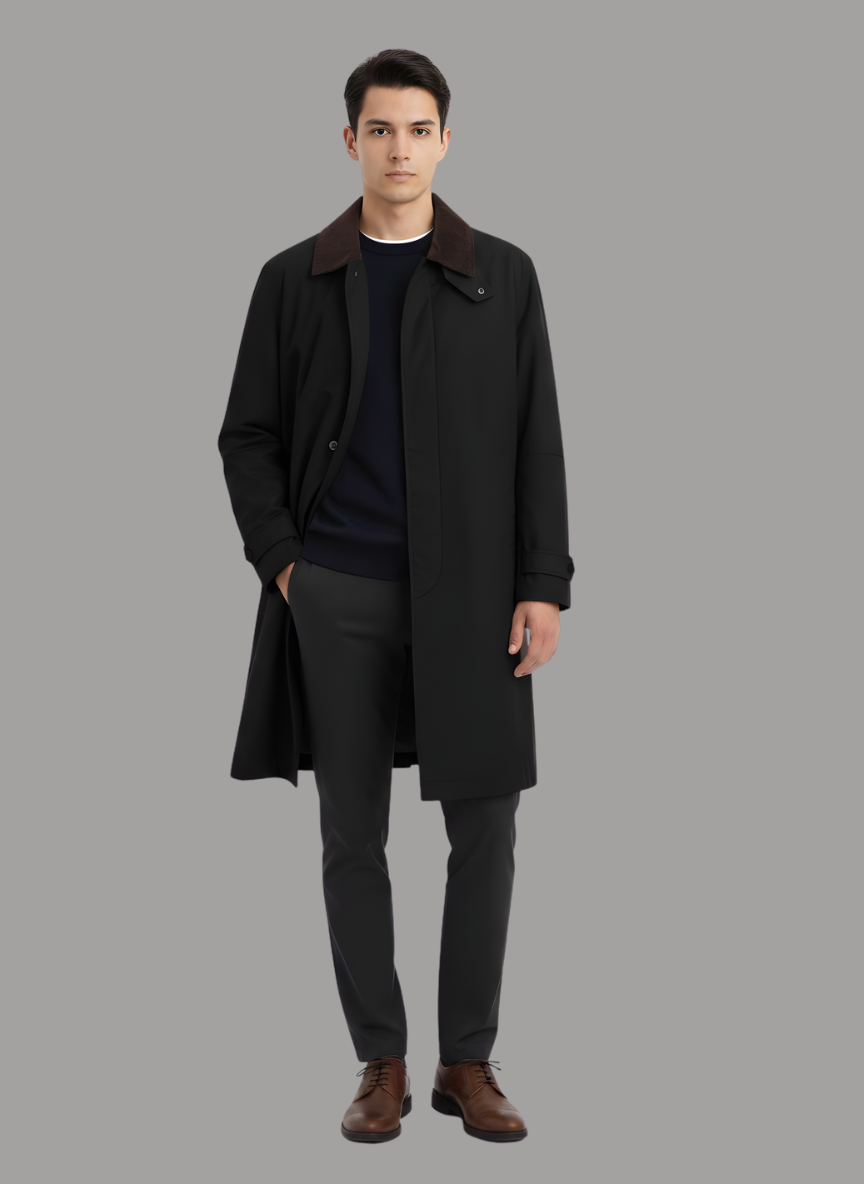 Rutherford Faux Suede Overshirt