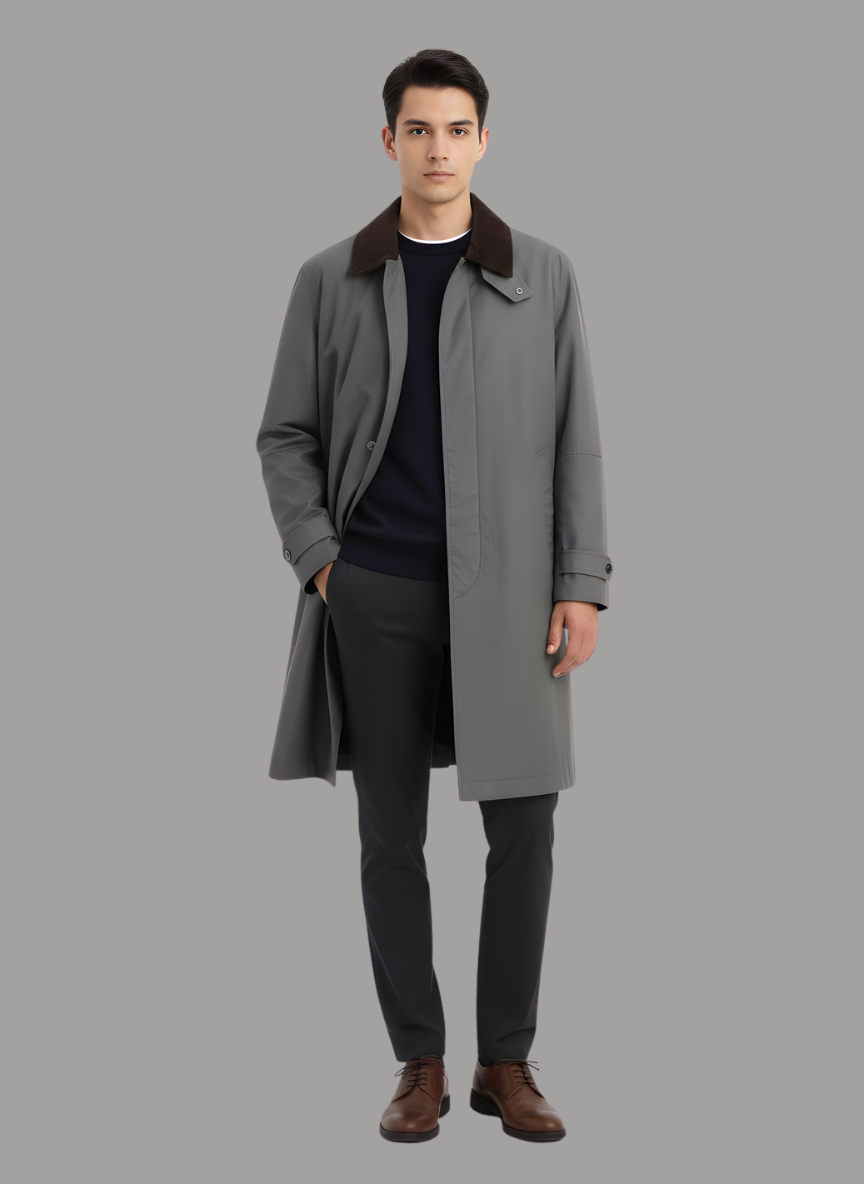 Rutherford Faux Suede Overshirt