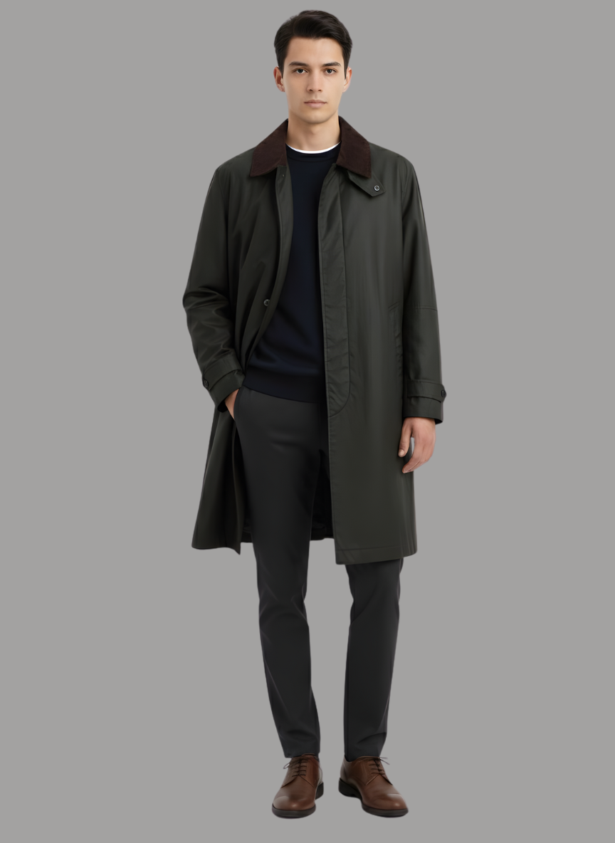 Rutherford Faux Suede Overshirt