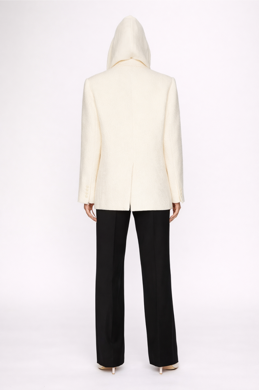 Robin Raised Chevron Pattern Blazer