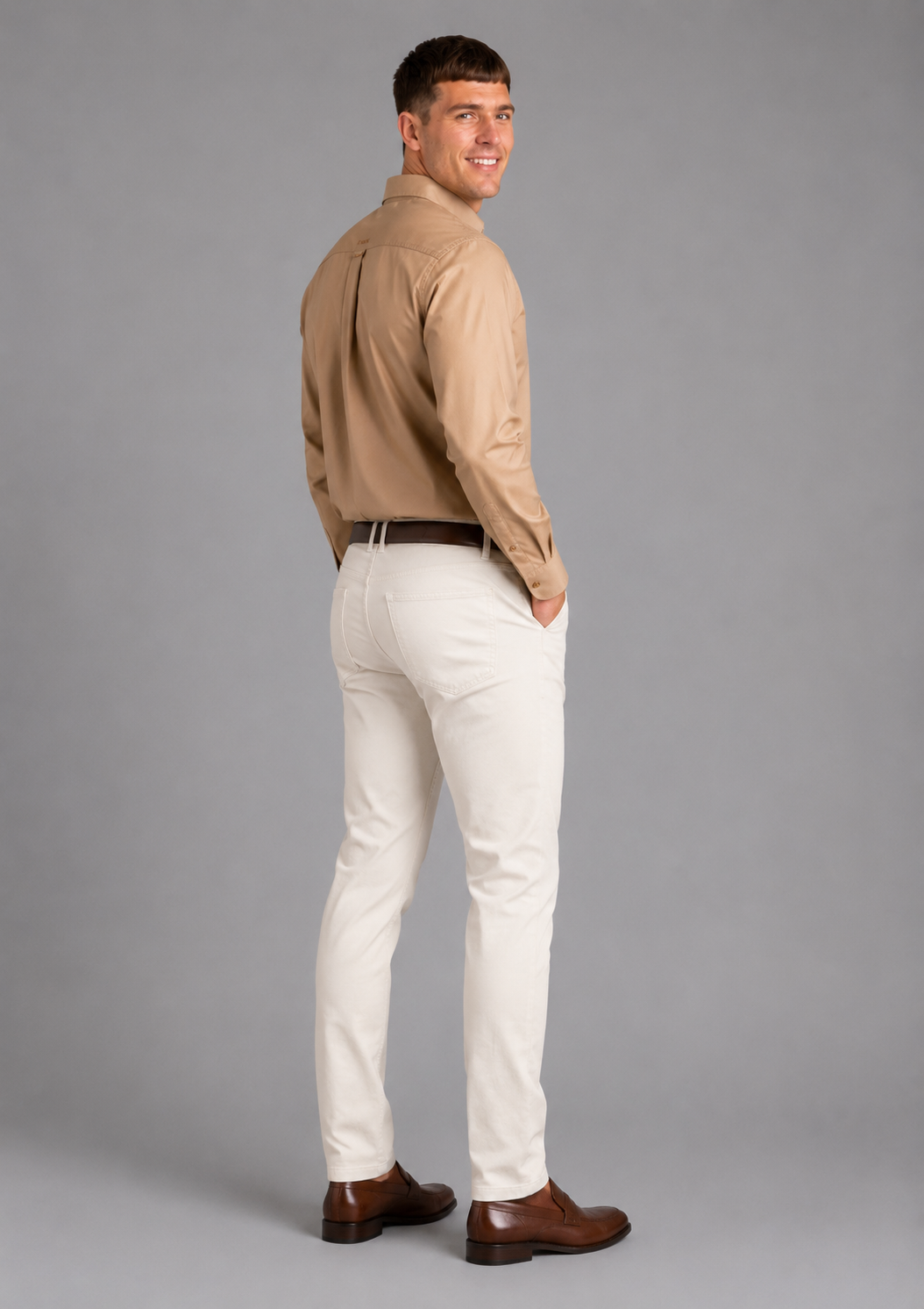 Ronan Solid Twill Classic Fit Shirt