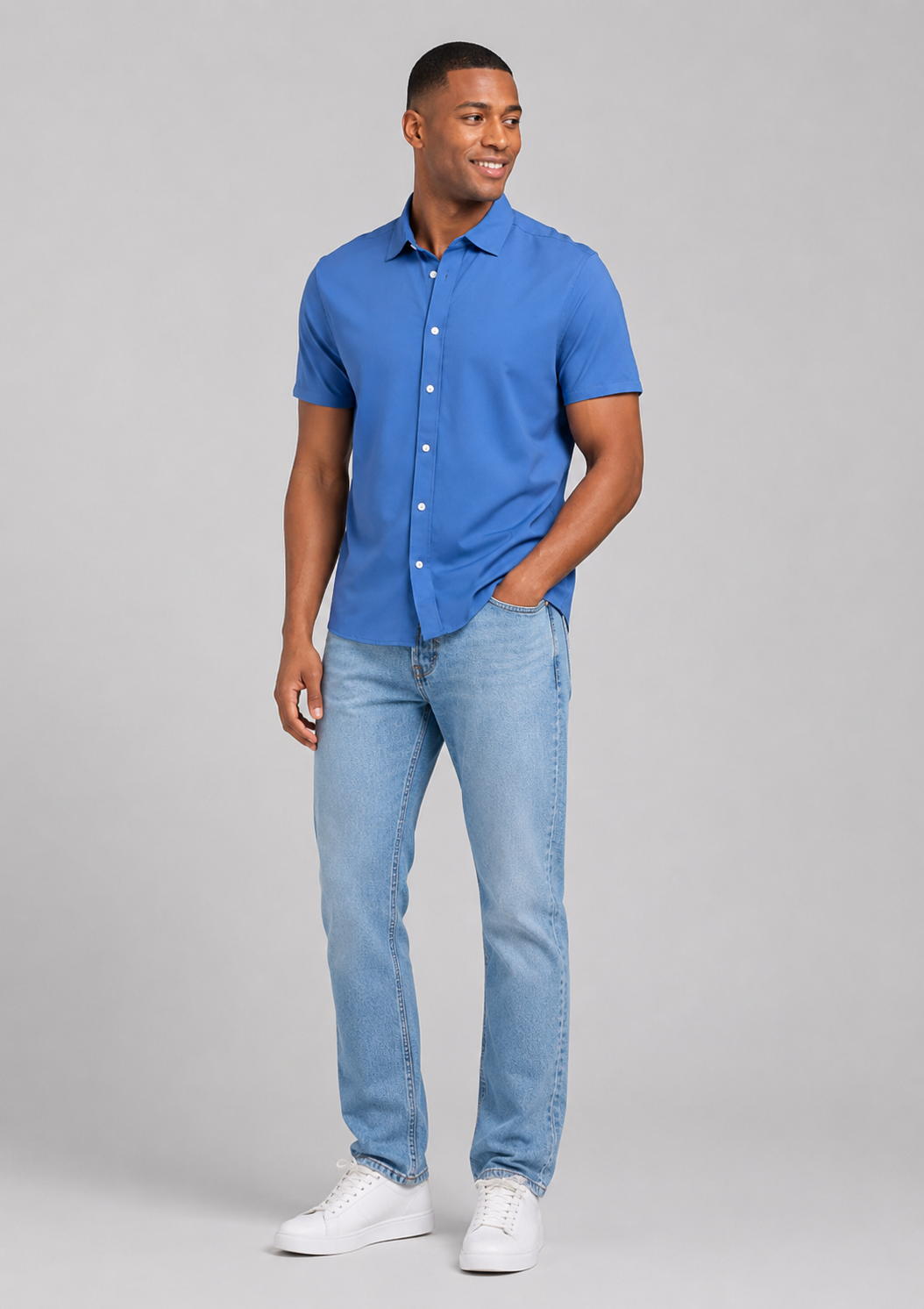 Ronin Tech Button Front Shirt