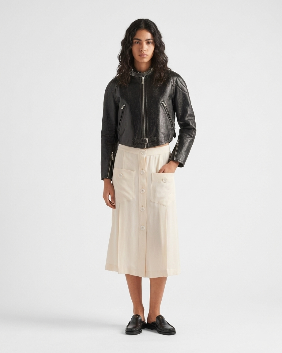 Rosan Slim Fit Buckled Biker