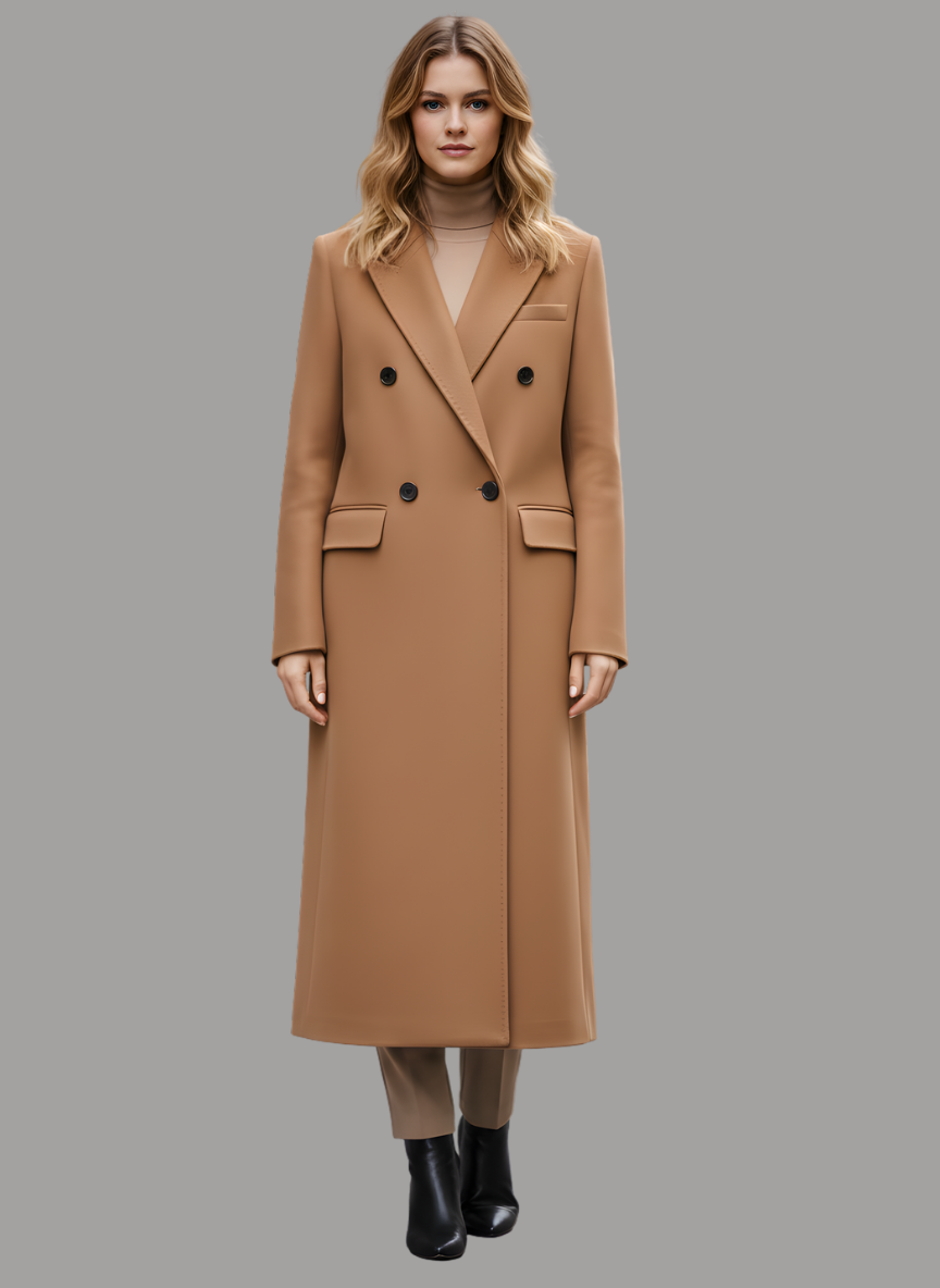 Sally Double Breasted Trench Coat