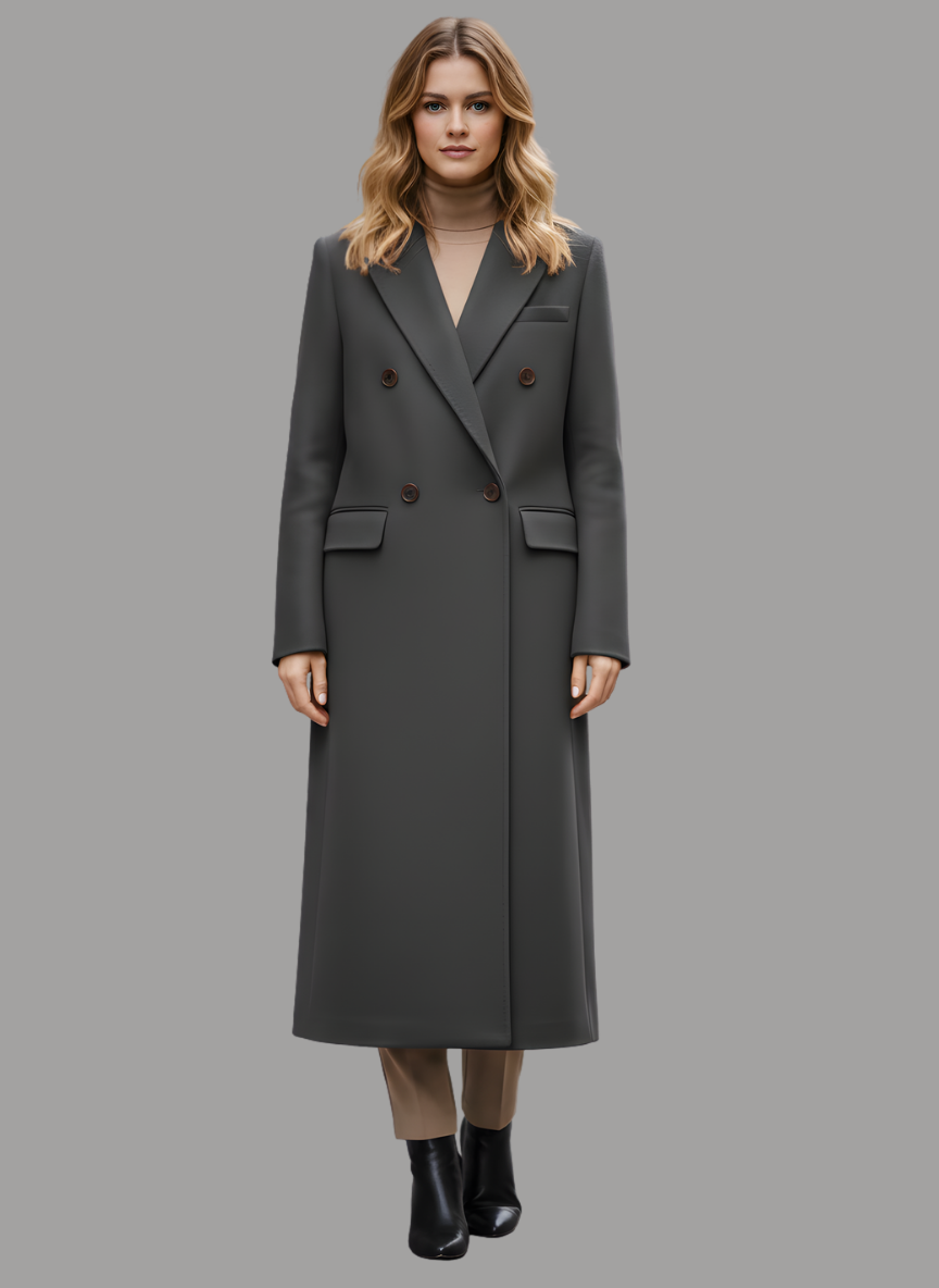 Sally Double Breasted Trench Coat