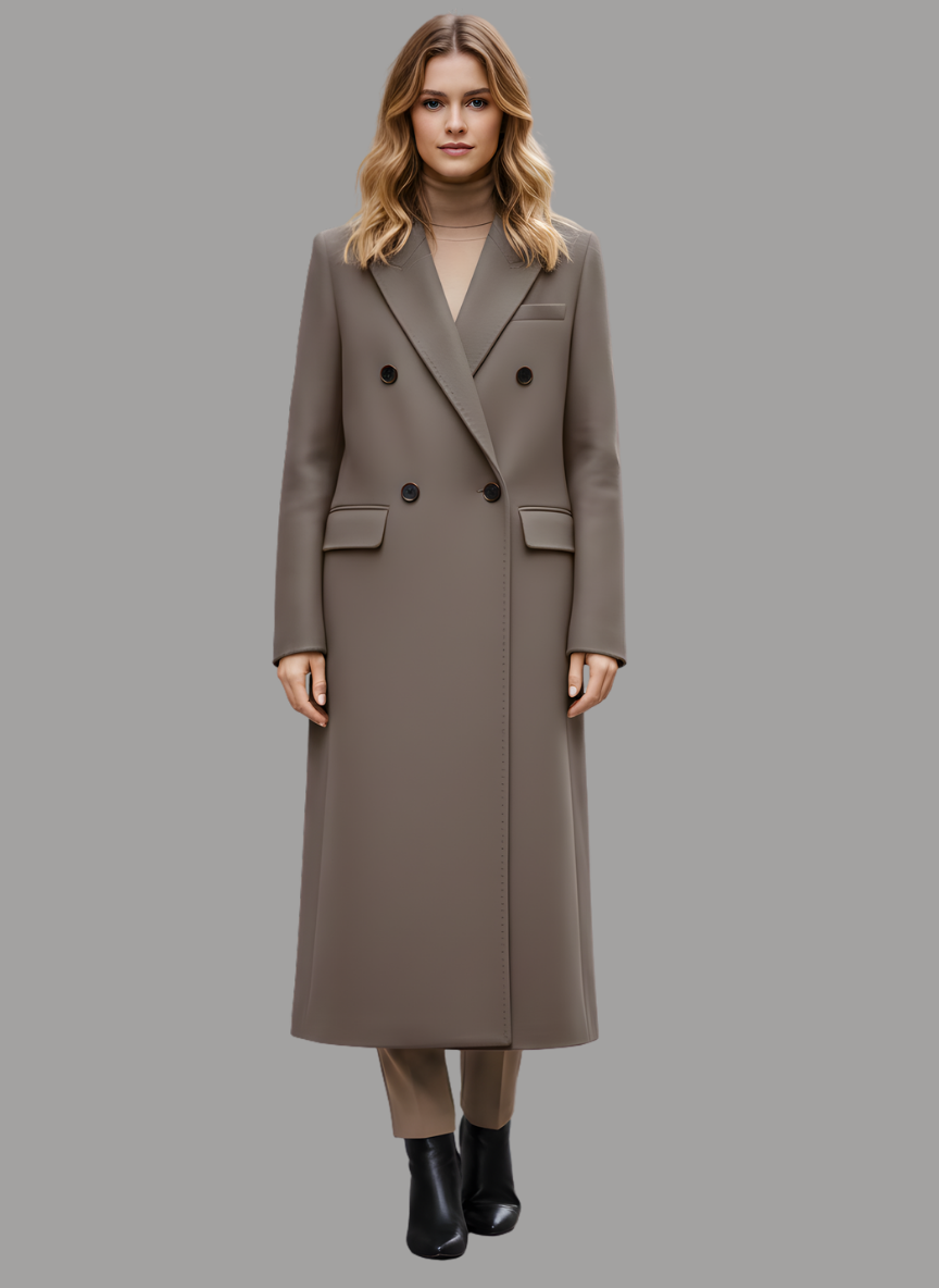 Sally Double Breasted Trench Coat