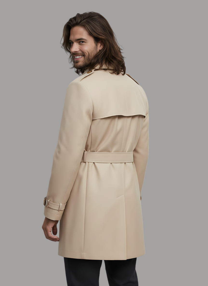 Simon Wool Belted Coat