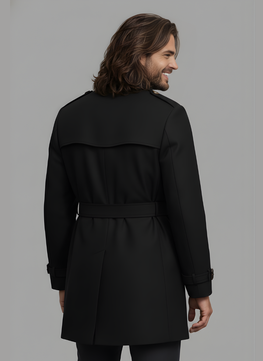 Simon Wool Belted Coat