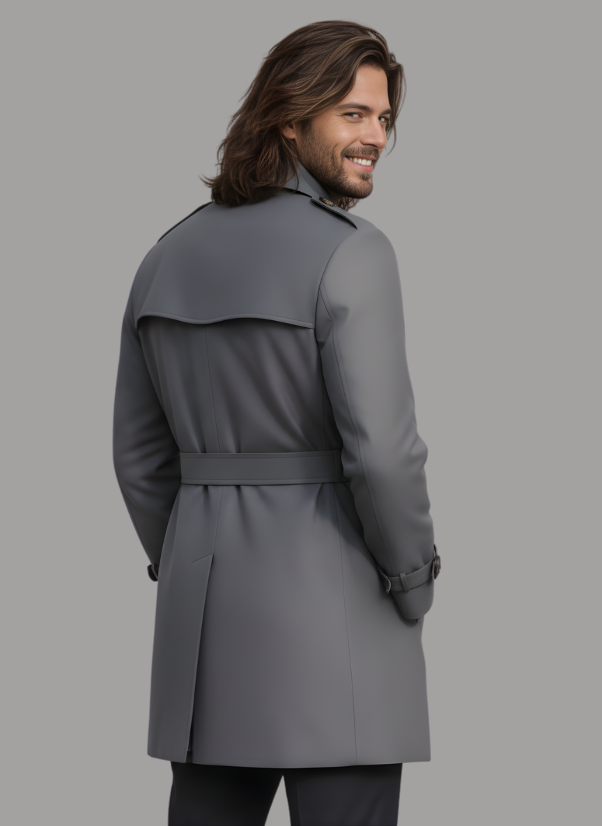 Simon Wool Belted Coat