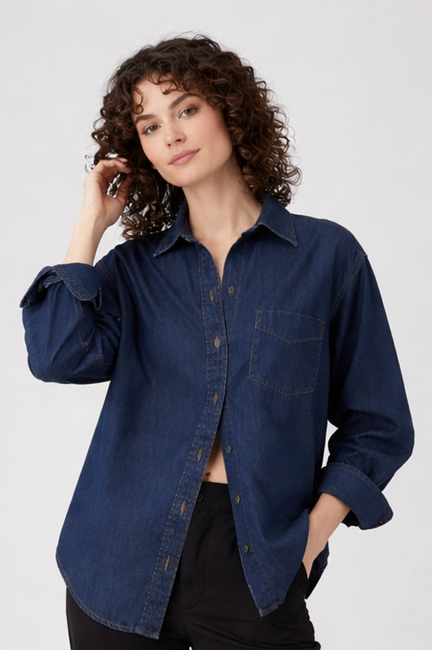 Sofia Denim Big Shirt