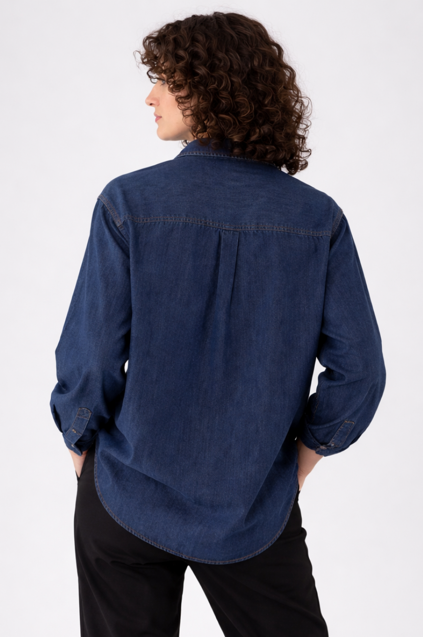 Sofia Denim Big Shirt