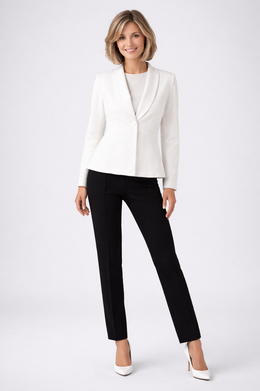 Soifon Shawl Collar Long Sleeve Blazer