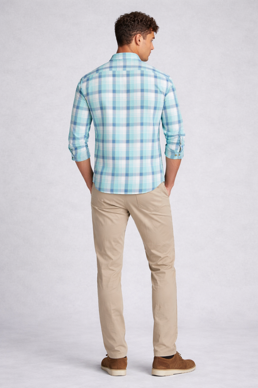 Southampton Lightweight Coastal Flannel Shirt