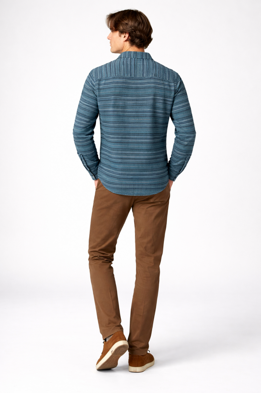 St. Albans Ultra-Soft Standard Fit Flannel Long Sleeve Shirt