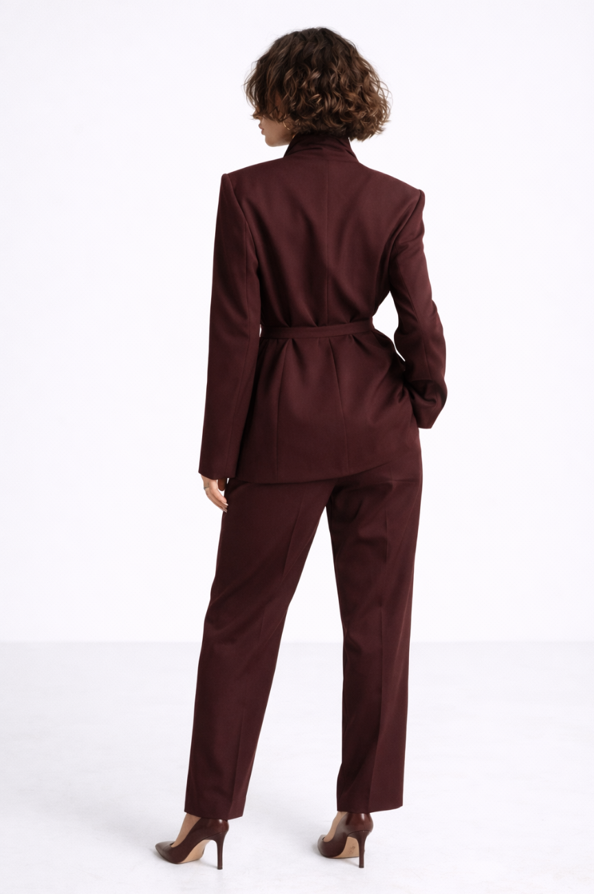Stussy Scarf Belted Blazer