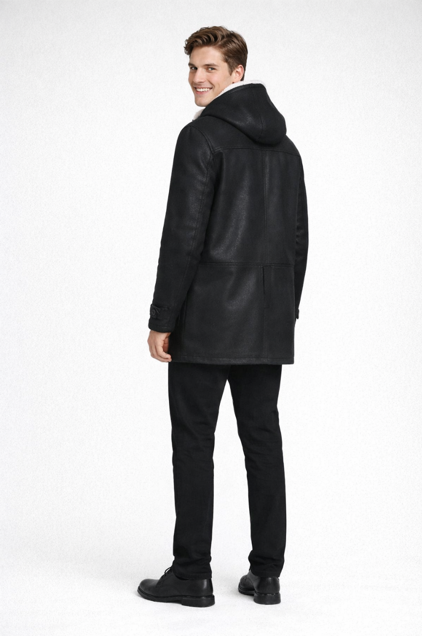 Tony Shearling Lamb Parka