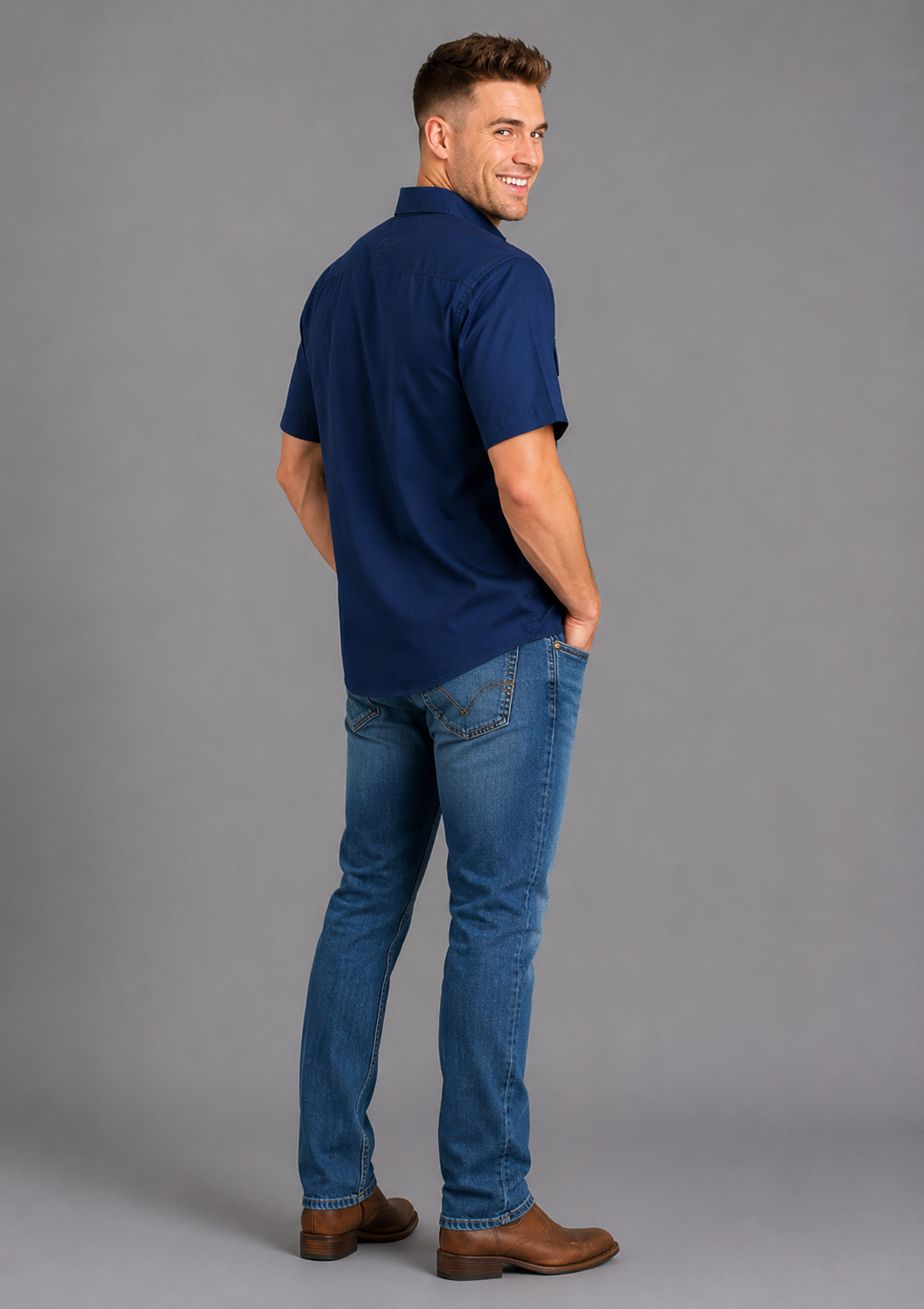 Tatum Rebar Made Tough Dura-Stretch Work Shirt