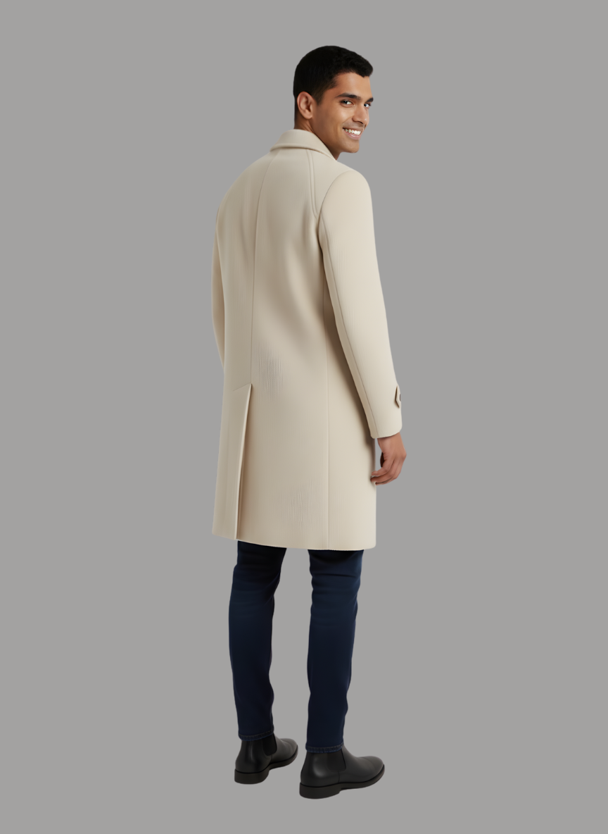 Valenor Single Breasted Overcoat