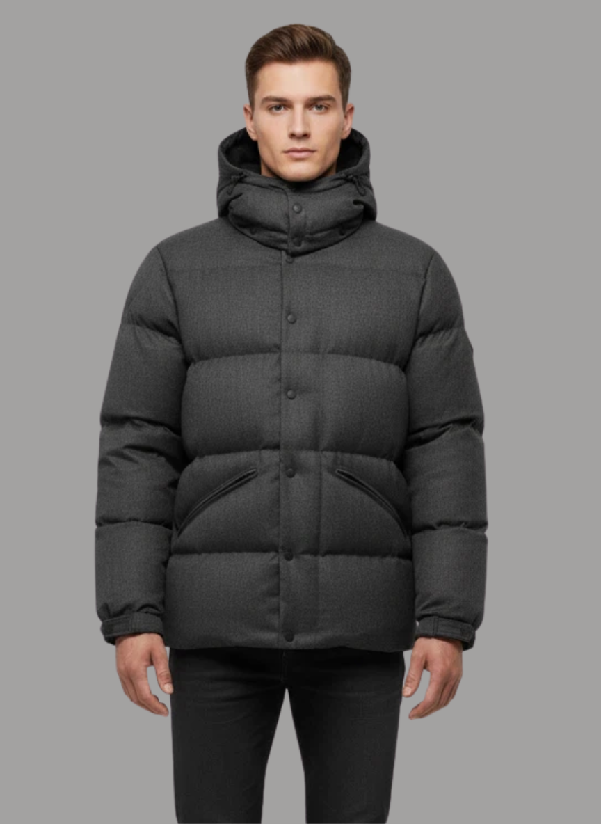 Vincent Textured Down Puffer