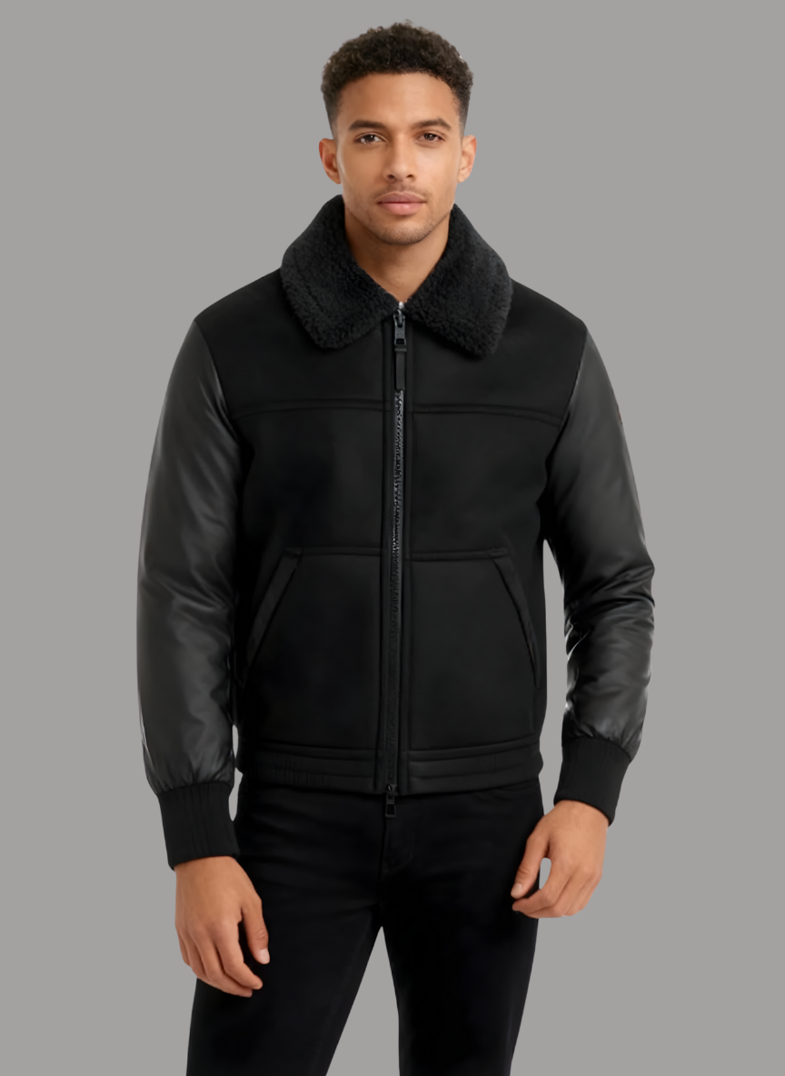 Vincent Mid-Layer Jacket with Borg Collar