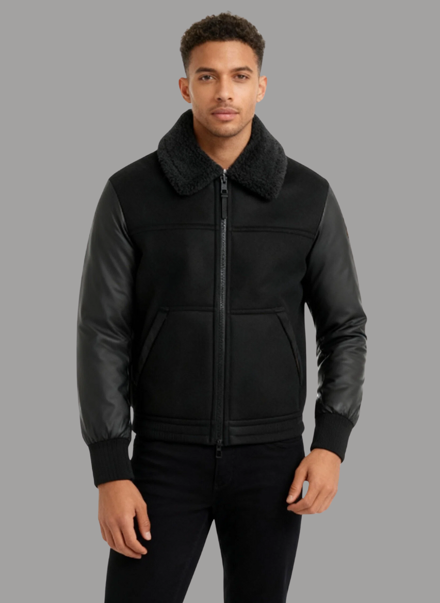 Vincent Mid-Layer Jacket with Borg Collar