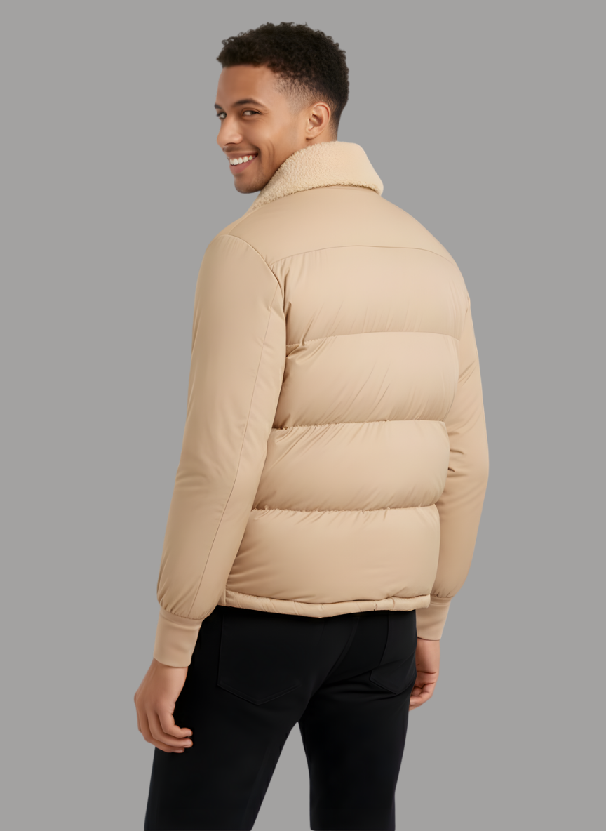 Vincent Mid-Layer Jacket with Borg Collar