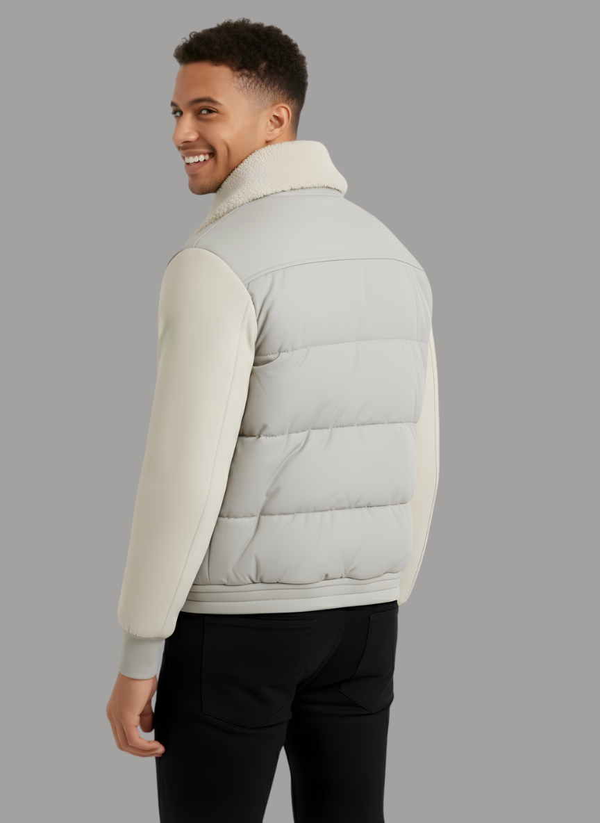 Vincent Mid-Layer Jacket with Borg Collar