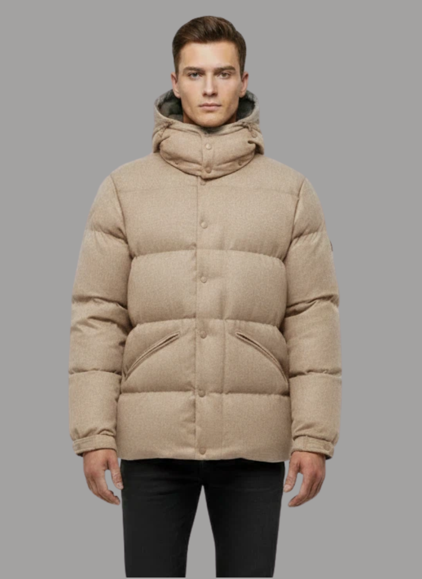 Vincent Textured Down Puffer