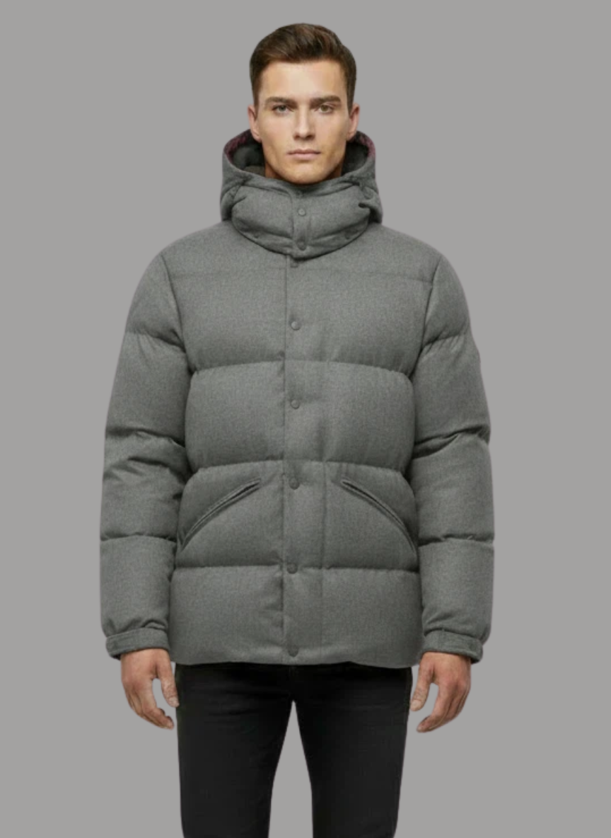 Vincent Textured Down Puffer