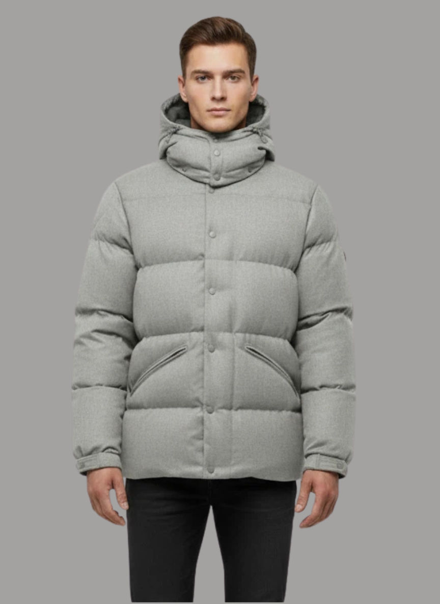 Vincent Textured Down Puffer