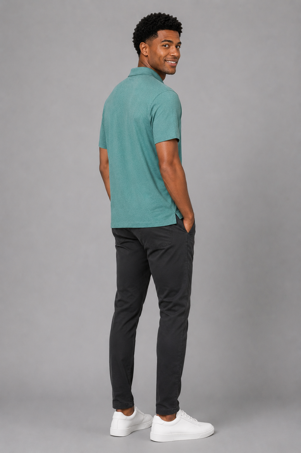 Vaughn Short Sleeve Strato Button Down
