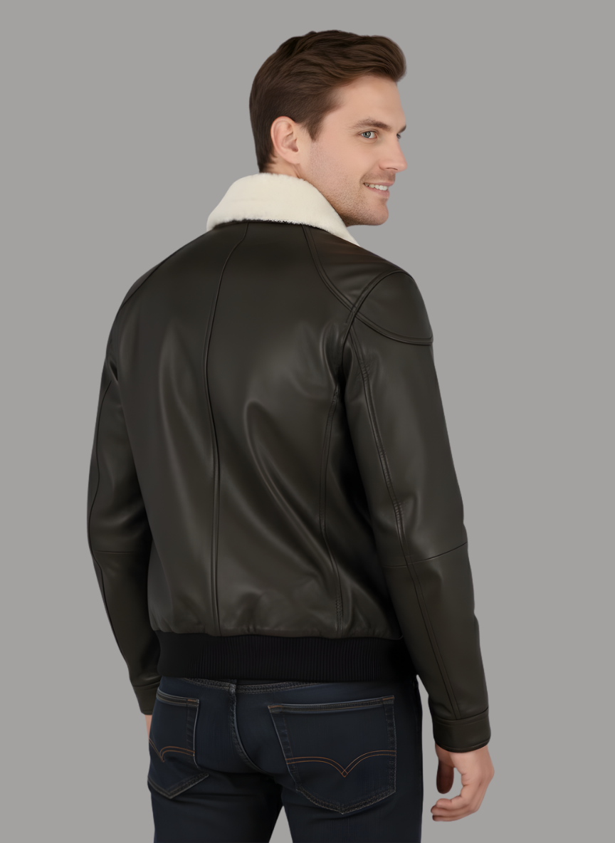 Willard Slim-Cut Leather Jacket