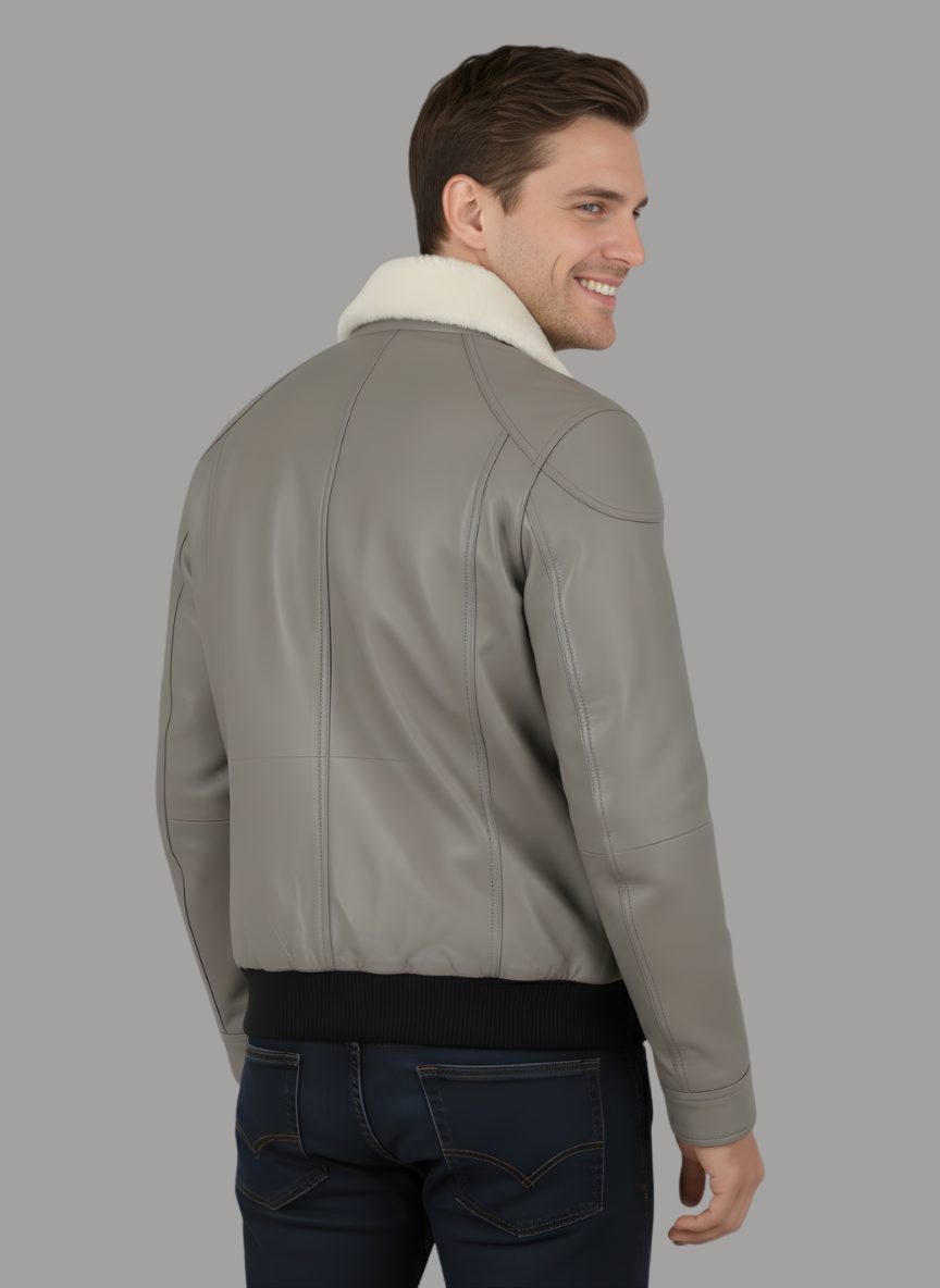 Willard Slim-Cut Leather Jacket