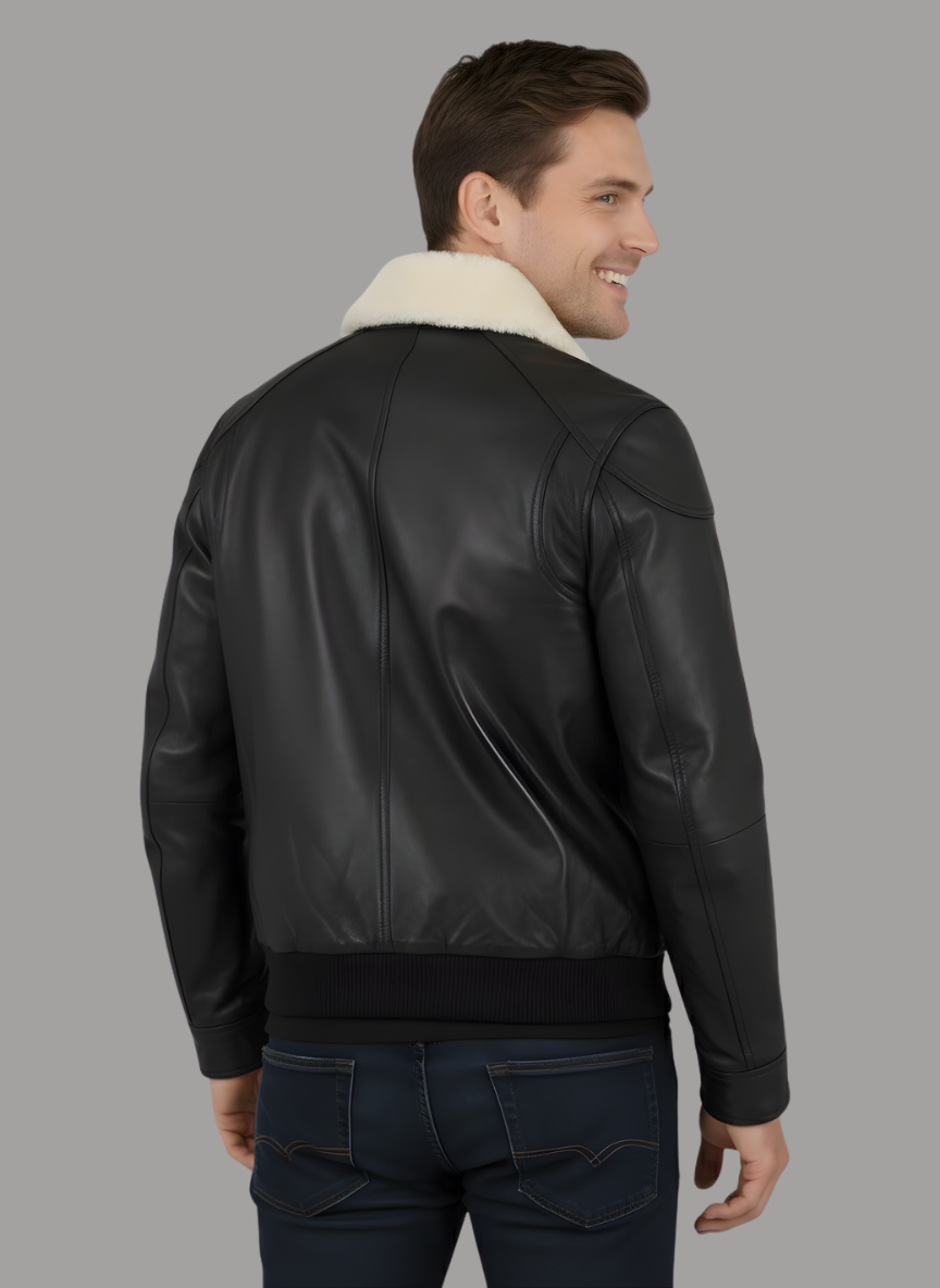 Willard Slim-Cut Leather Jacket